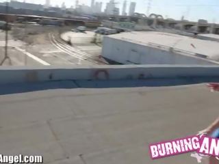 Burning angyal rooftop saját tulajdonú gépjármű joanna angyal szóló maszturbáció